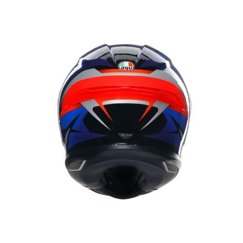 CASCO INTEGRALE AGV K6 S E2206 MPLK SLASHCUT BLACK BLUE RED | AGV