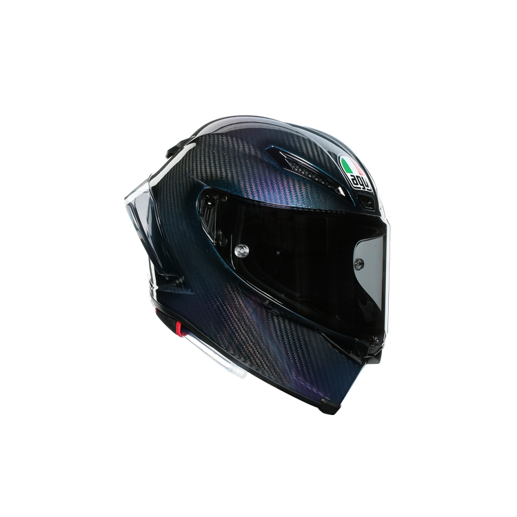 CASCO INTEGRALE PISTA GP RR AGV E2206 DOT MPLK MONO IRIDIUM CARBON | AGV