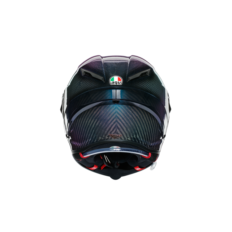 CASCO INTEGRALE PISTA GP RR AGV E2206 DOT MPLK MONO IRIDIUM CARBON | AGV
