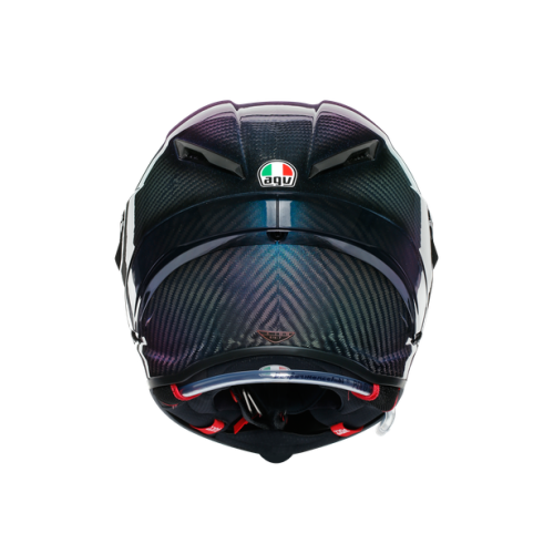 CASCO INTEGRALE PISTA GP RR AGV E2206 DOT MPLK MONO IRIDIUM CARBON | AGV
