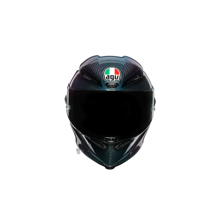 CASCO INTEGRALE PISTA GP RR AGV E2206 DOT MPLK MONO IRIDIUM CARBON | AGV