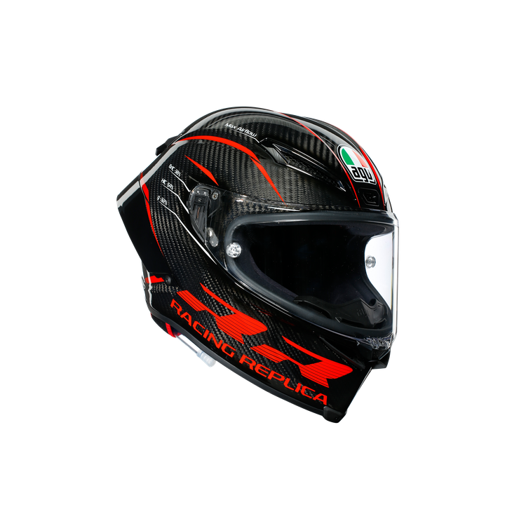 CASCO INTEGRALE PISTA GP RR AGV E2206 DOT MPLK PERFORMANCE CARBON RED | AGV