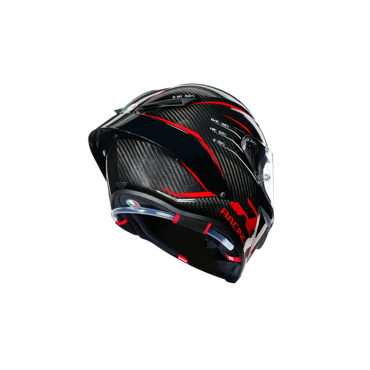 CASCO INTEGRALE PISTA GP RR AGV E2206 DOT MPLK PERFORMANCE CARBON RED | AGV