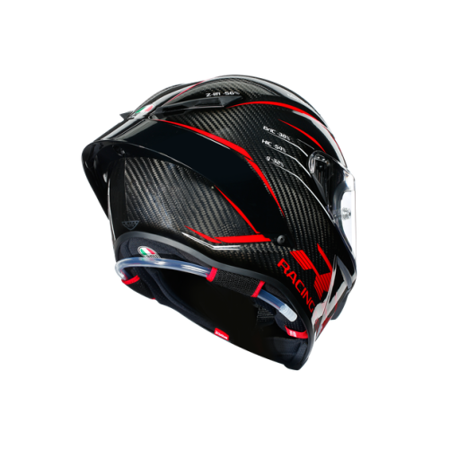 CASCO INTEGRALE PISTA GP RR AGV E2206 DOT MPLK PERFORMANCE CARBON RED | AGV