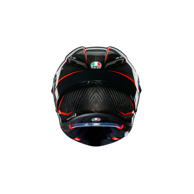 CASCO INTEGRALE PISTA GP RR AGV E2206 DOT MPLK PERFORMANCE CARBON RED | AGV