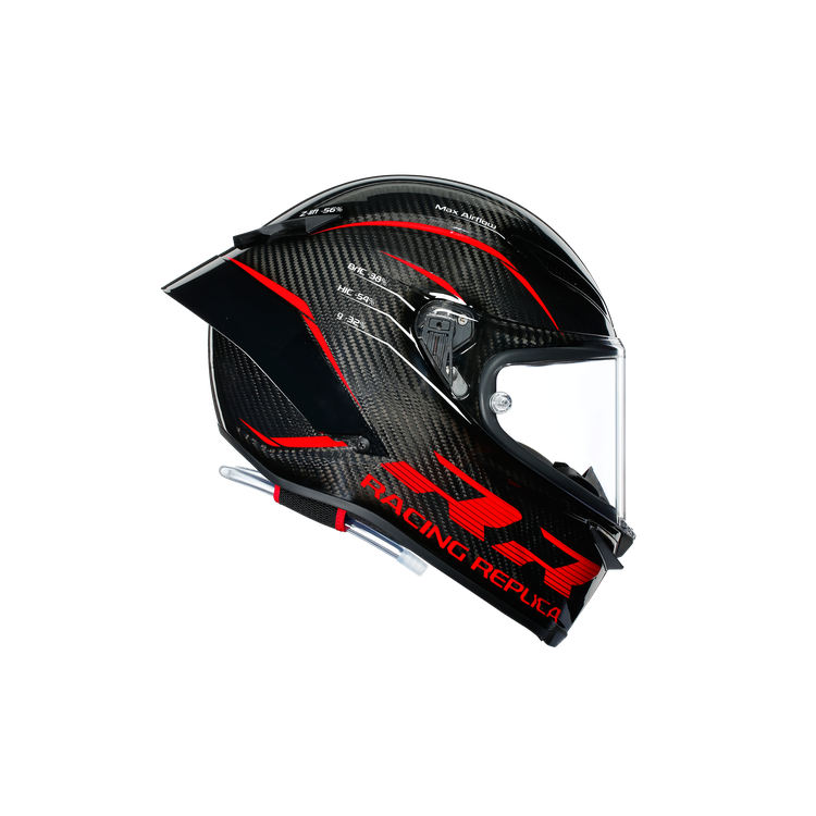 CASCO INTEGRALE PISTA GP RR AGV E2206 DOT MPLK PERFORMANCE CARBON RED | AGV