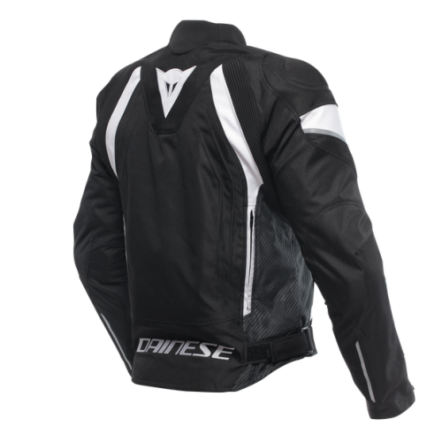 GIACCA AVRO 5 TEX JACKET BLACK WHITE BLACK | DAINESE