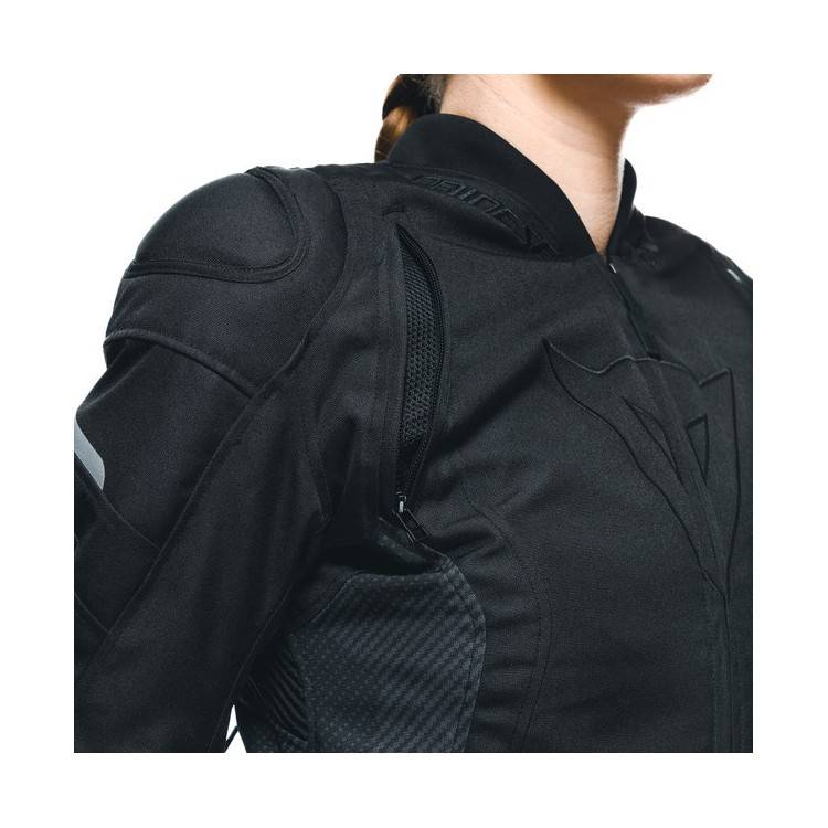 GIACCA AVRO 5 TEX JACKET WMN BLACK BLACK BLACK | DAINESE