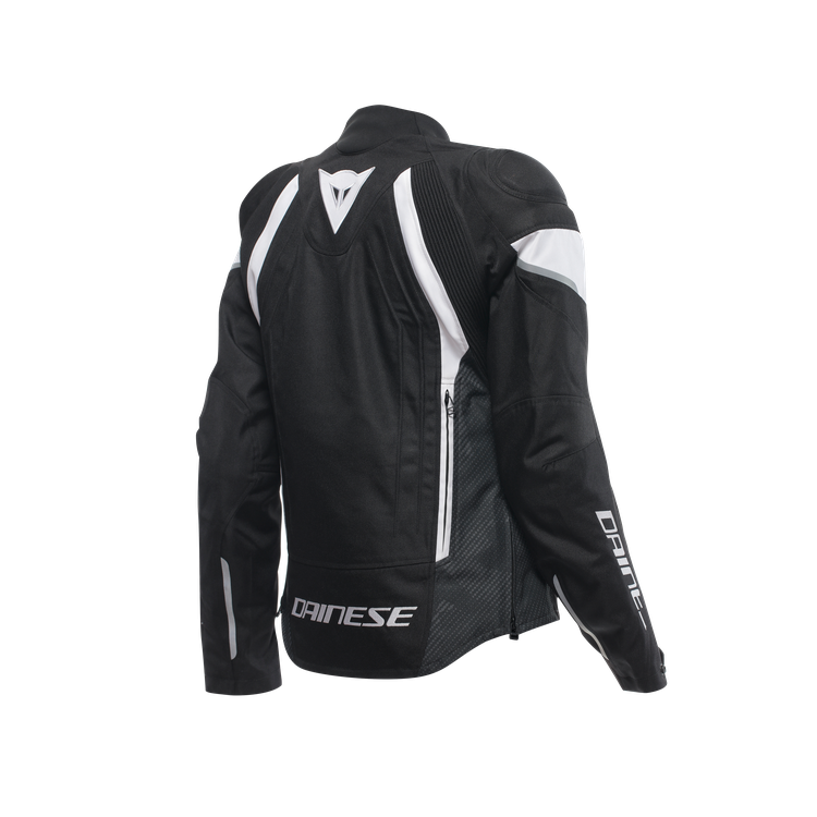 GIACCA AVRO 5 TEX JACKET WMN BLACK WHITE BLACK | DAINESE