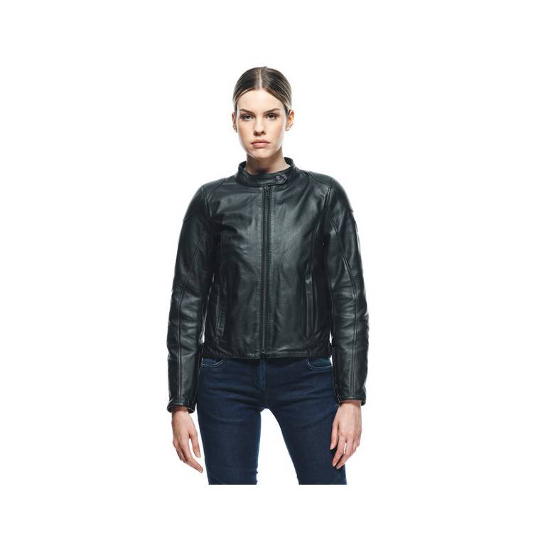 GIACCA ELECTRA LADY LEATHER JACKET | DAINESE