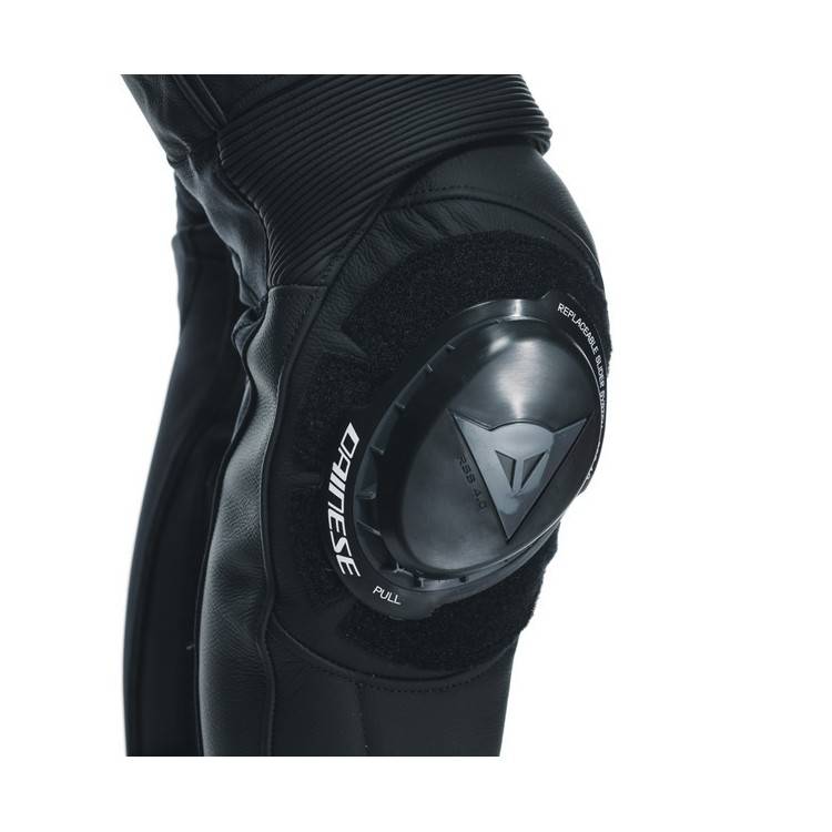 PANTALONI DELTA 4 LEATHER PANTS WMN BLACK BLACK | DAINESE