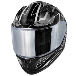 CASCO INTEGRALE  50.9F ASSAULT NERO TITANIO ARGENTO | GIVI | H509FSABT