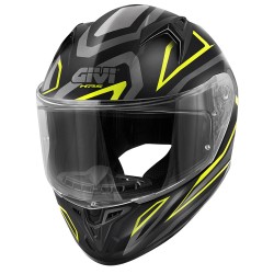 CASCO INTEGRALE 50.7 PROTON TITANIO GIALLO | GIVI | H507FPRTY
