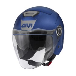 CASCO JET 12.5 BLU OP DECAL GRIGIA | GIVI | H125BB509