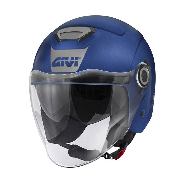 CASCO JET 12.5 BLU OP DECAL GRIGIA | GIVI | H125BB509