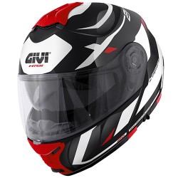 CASCO MOD X21 EVO NUMBER NERO BIANCO ROSSO | GIVI | HX21RNBBR