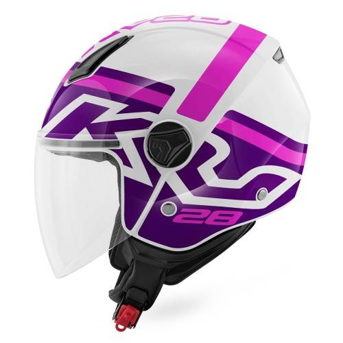 CASCO D.JET KV28R JOIN BIANCO VIOLA | KAPPA