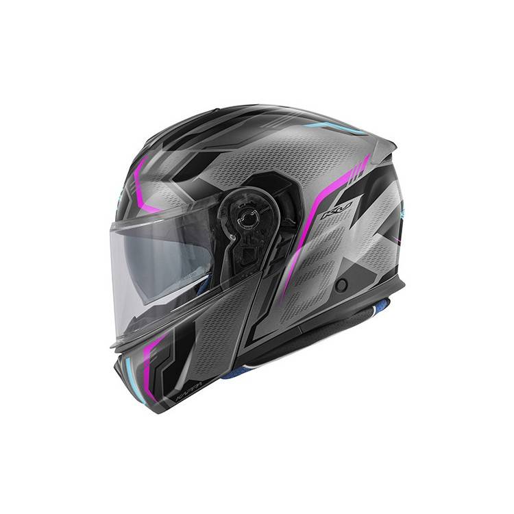 CASCO MODULARE KV50F ESCALADE  TITANIO OPACO ROSA | KAPPA