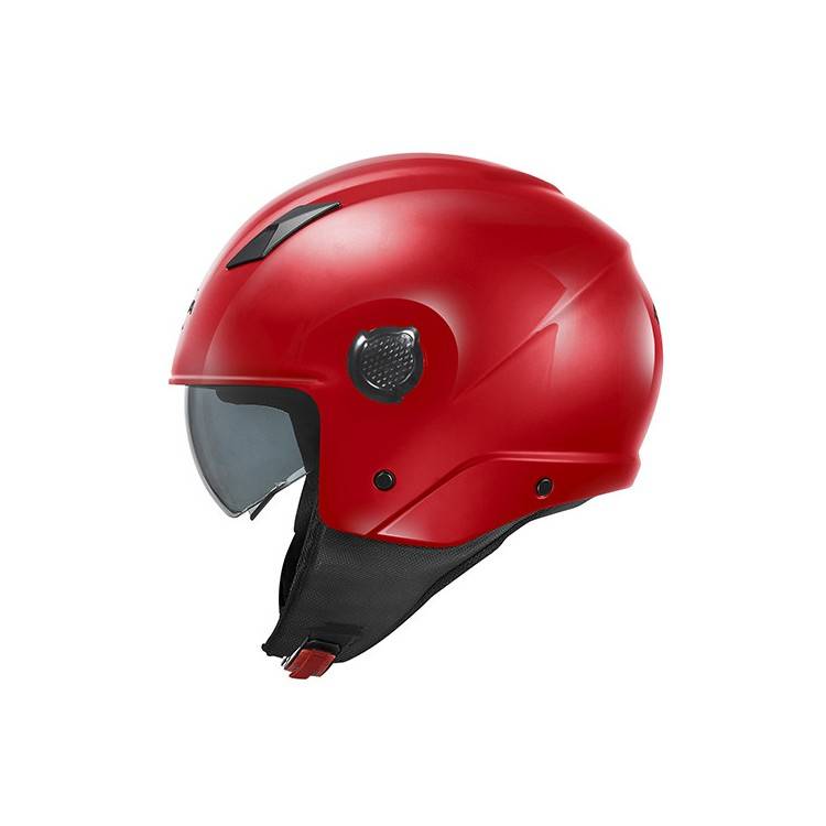 CASCO DEMI-JET KV58 ROSSO LUCIDO | KAPPA