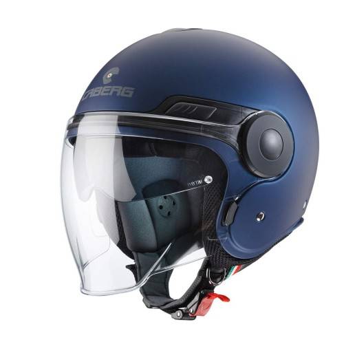 caberg uptown matt blue yama casco jet