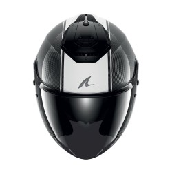 CASCO RS JET CARBON BLANK CARBON WHITE BLACK | SHARK HELMETS