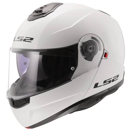 CASCO MODULARE LS2 FF908 STROBE II GLOSS WHITE-06  | LS2