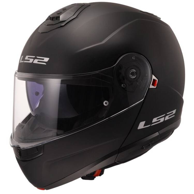 CASCO MODULARE LS2 FF908 STROBE II MATT BLACK-06  | LS2