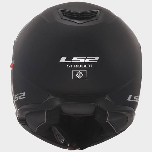 CASCO MODULARE LS2 FF908 STROBE II MATT BLACK-06  | LS2