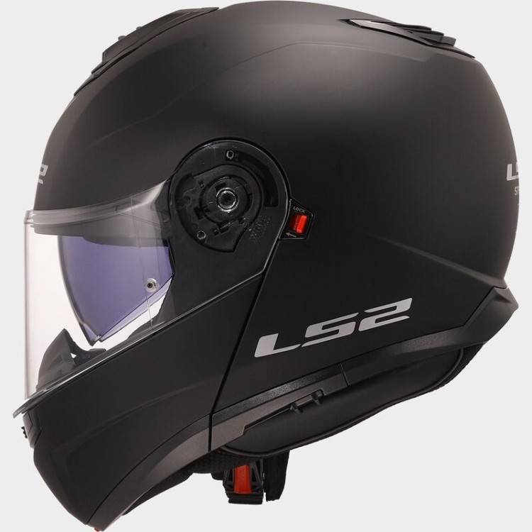 CASCO MODULARE LS2 FF908 STROBE II MATT BLACK-06  | LS2