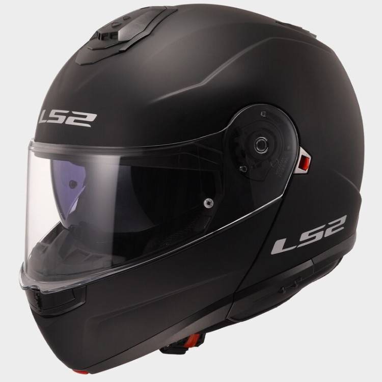 CASCO MODULARE LS2 FF908 STROBE II MATT BLACK-06  | LS2