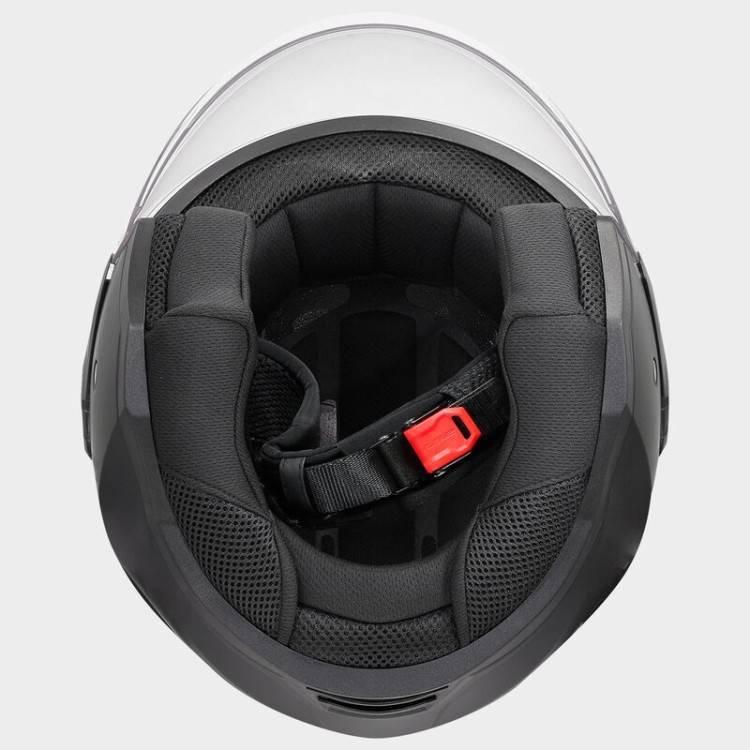 CASCO JET LS2 OF616 AIRFLOW II SOLID MATT BLACK-06  | LS2