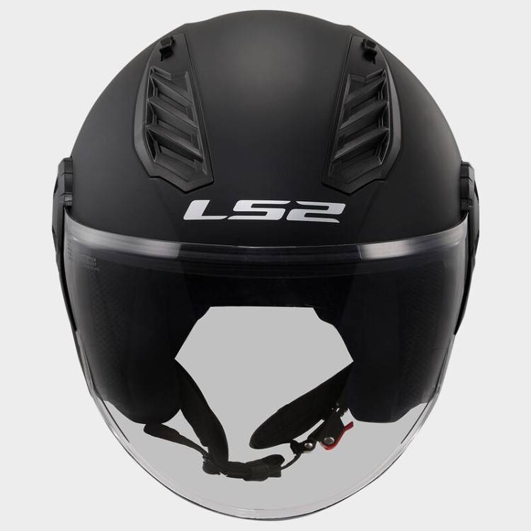CASCO JET LS2 OF616 AIRFLOW II SOLID MATT BLACK-06  | LS2