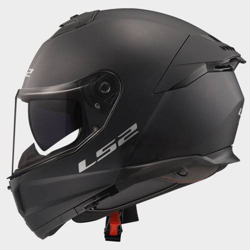 CASCO INTEGRALE LS2 FF808 STREAM II MATT BLACK-06  | LS2