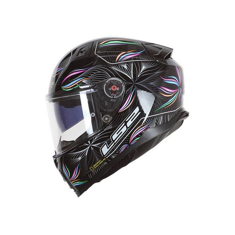 CASCO INTEGRALE LS2 FF811 VECTOR II TROPICAL BLACK WHITE-06  | LS2