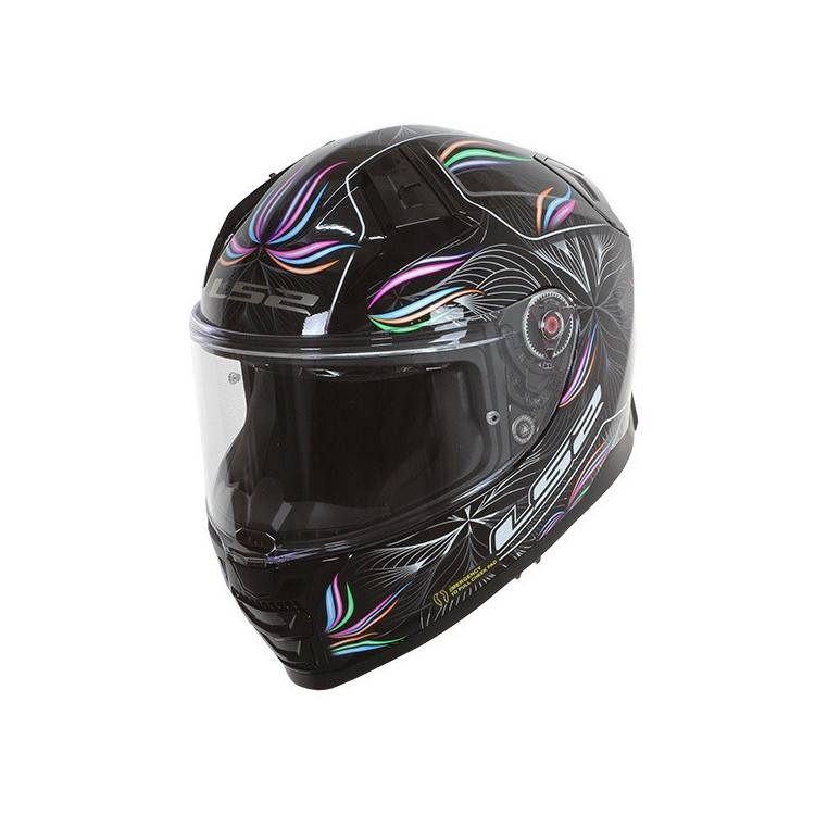 CASCO INTEGRALE LS2 FF811 VECTOR II TROPICAL BLACK WHITE-06  | LS2