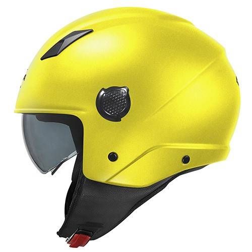 CASCO DEMI-JET KV58 GIALLO METALLICO | KAPPA