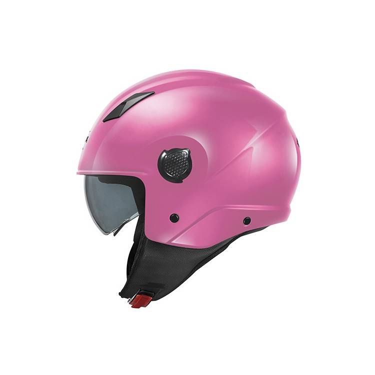 CASCO DEMI-JET KV58 ROSA LUCIDO KAPPA