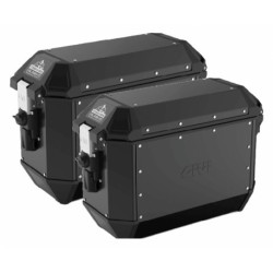 VALIGIE 2PZ TREKKER LAT. ALASKA LT VERN.NERO | GIVI | ALA36BPACK2