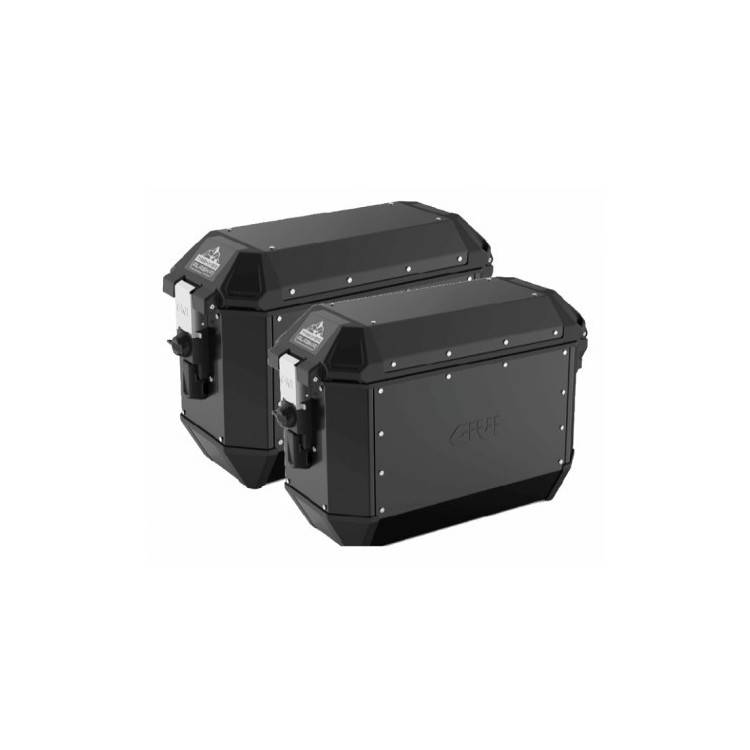 VALIGIE 2PZ TREKKER LAT. ALASKA LT VERN.NERO | GIVI | ALA36BPACK2