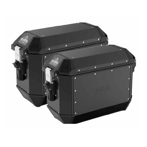 VALIGIE 2PZ TREKKER LAT. ALASKA LT VERN.NERO | GIVI | ALA36BPACK2