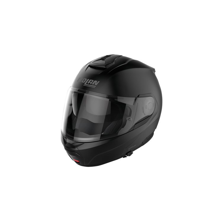 CASCO MODULARE N100-6 CLASSIC N-COM 010 FLAT BLACK  | NOLAN