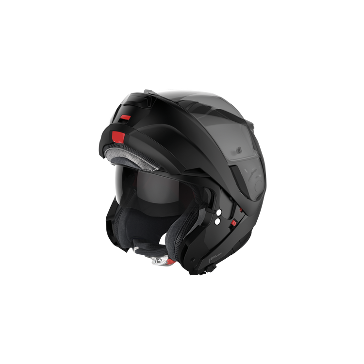 CASCO MODULARE N100-6 CLASSIC N-COM 010 FLAT BLACK  | NOLAN
