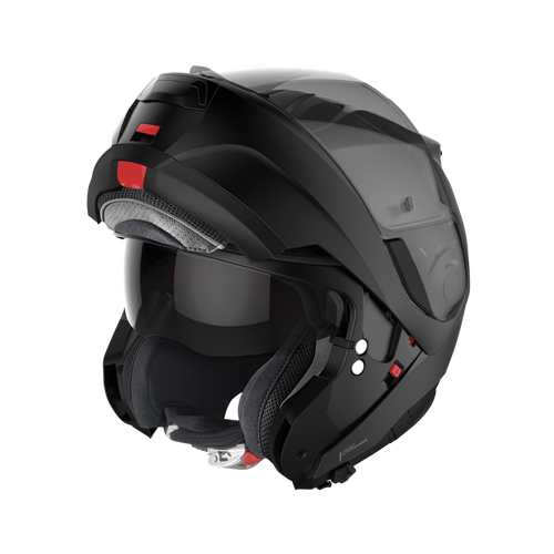 CASCO MODULARE N100-6 CLASSIC N-COM 010 FLAT BLACK  | NOLAN