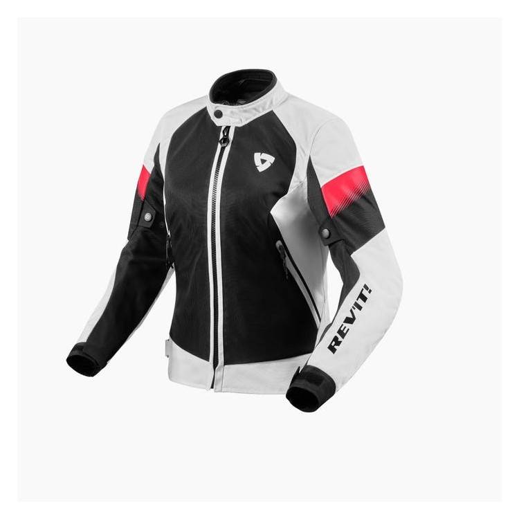 GIACCA CONTROL AIR H2O LADIES BIANCO-NERO DONNA  | REV'IT
