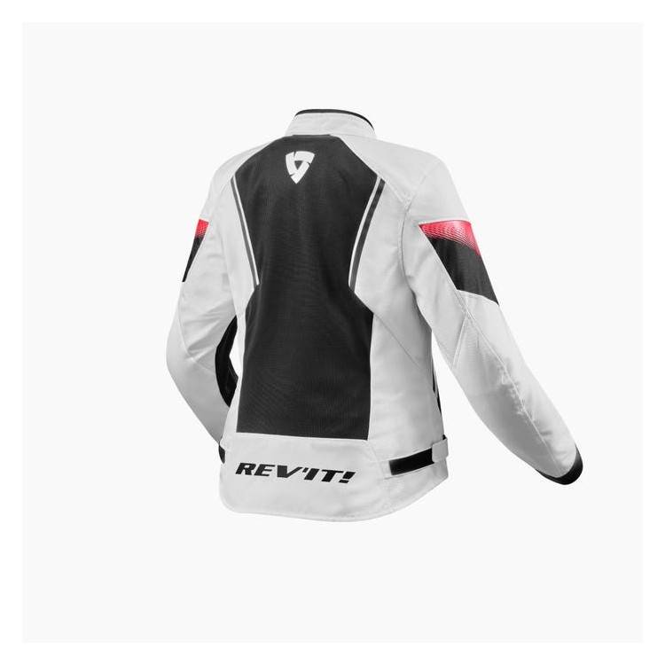 GIACCA CONTROL AIR H2O LADIES BIANCO-NERO DONNA  | REV'IT