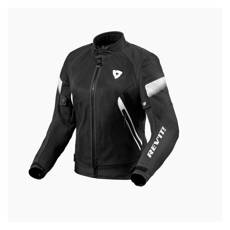 GIACCA CONTROL AIR H2O LADIES NERO-BIANCO DONNA  | REV'IT