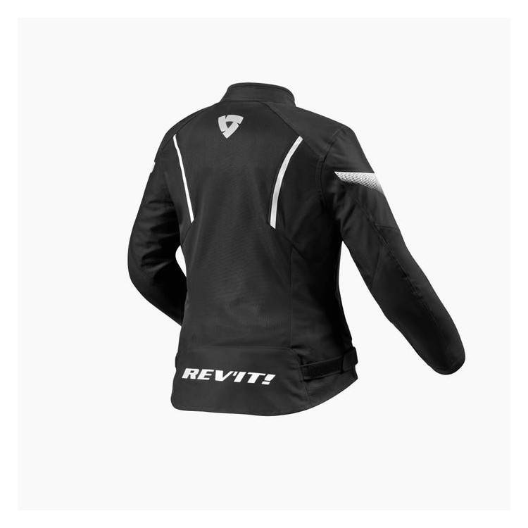 GIACCA CONTROL AIR H2O LADIES NERO-BIANCO DONNA  | REV'IT