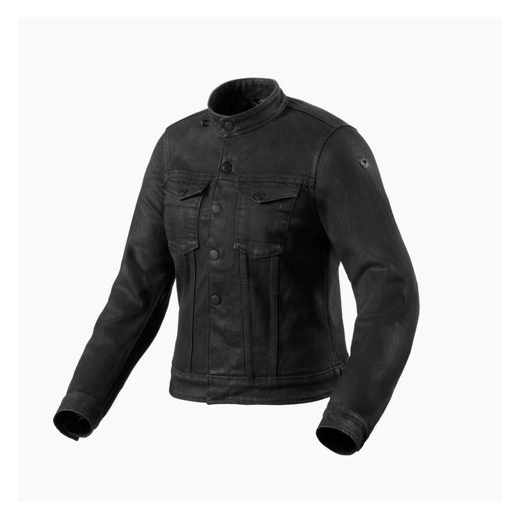 GIACCA TRUCKER LADIES NERO  | REV'IT