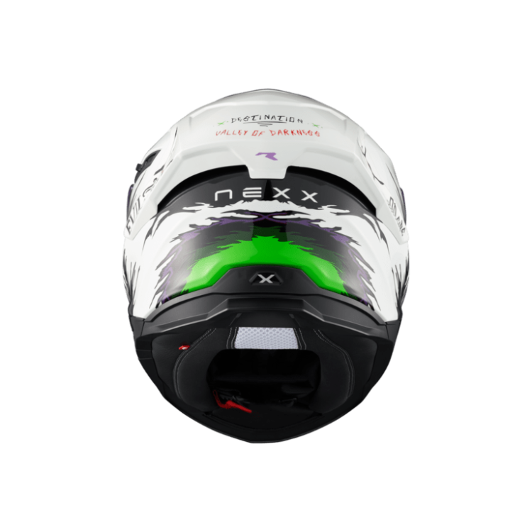 CASCO INTEGRALE Y.100R NIGHT RIDER WHITE  | NEXX HELMETS