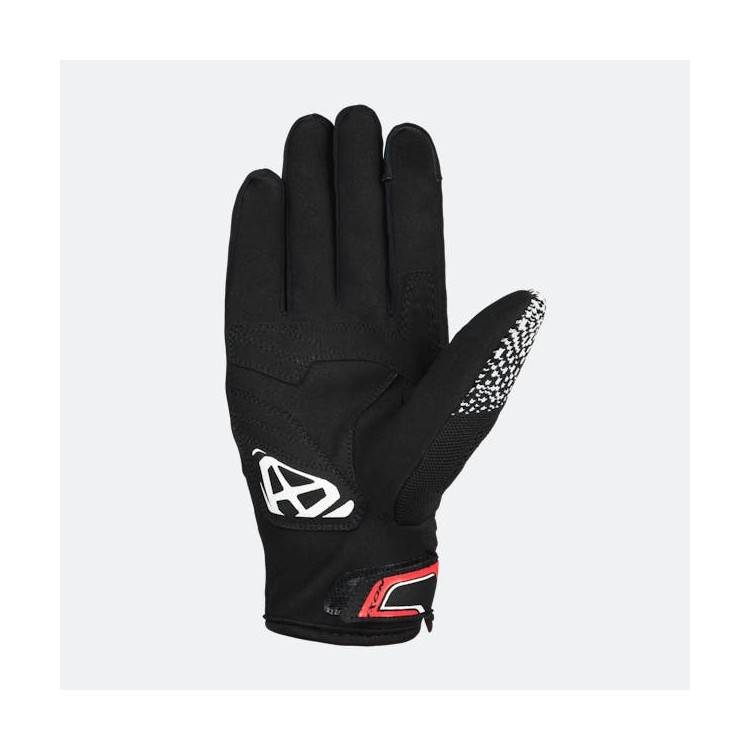 GUANTO ESTIVO IXFLOW KNIT NERO BIANCO  | IXON
